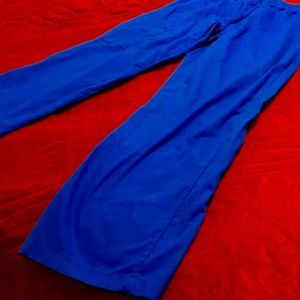 Blue & teal scrub pants